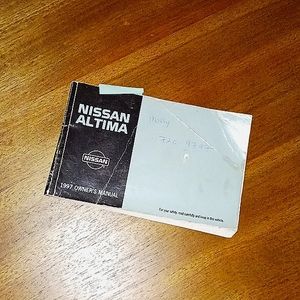 1997 Nissan altima owners manual